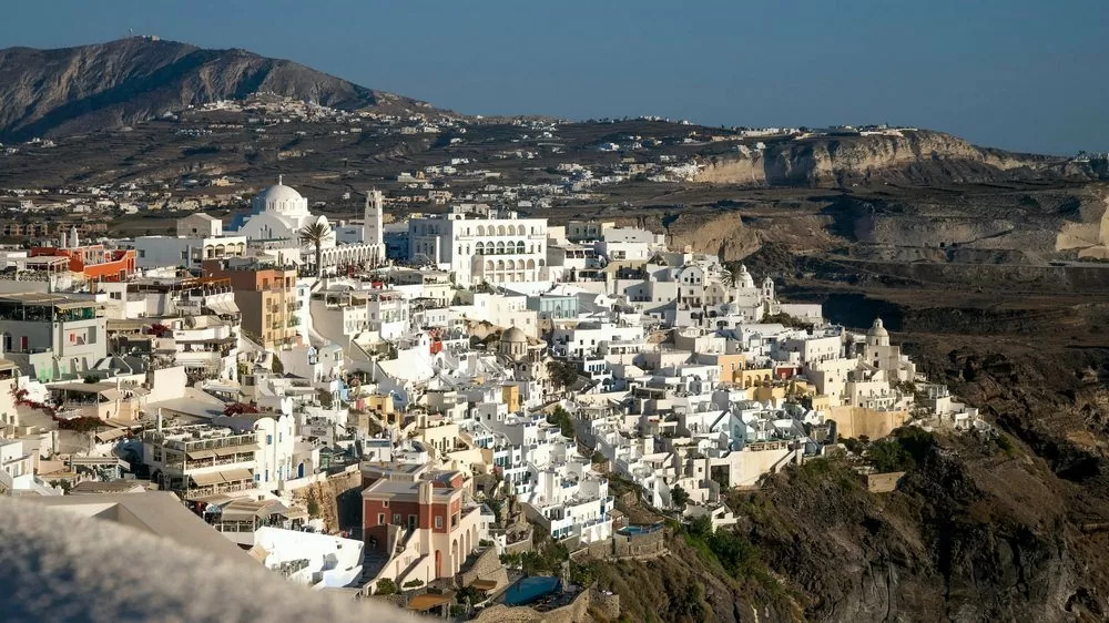 Exploring Fira is one of the things to do in Santorini
