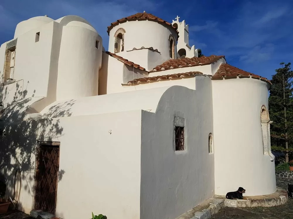 Panagia Episkopi, the oldest church in Santorini